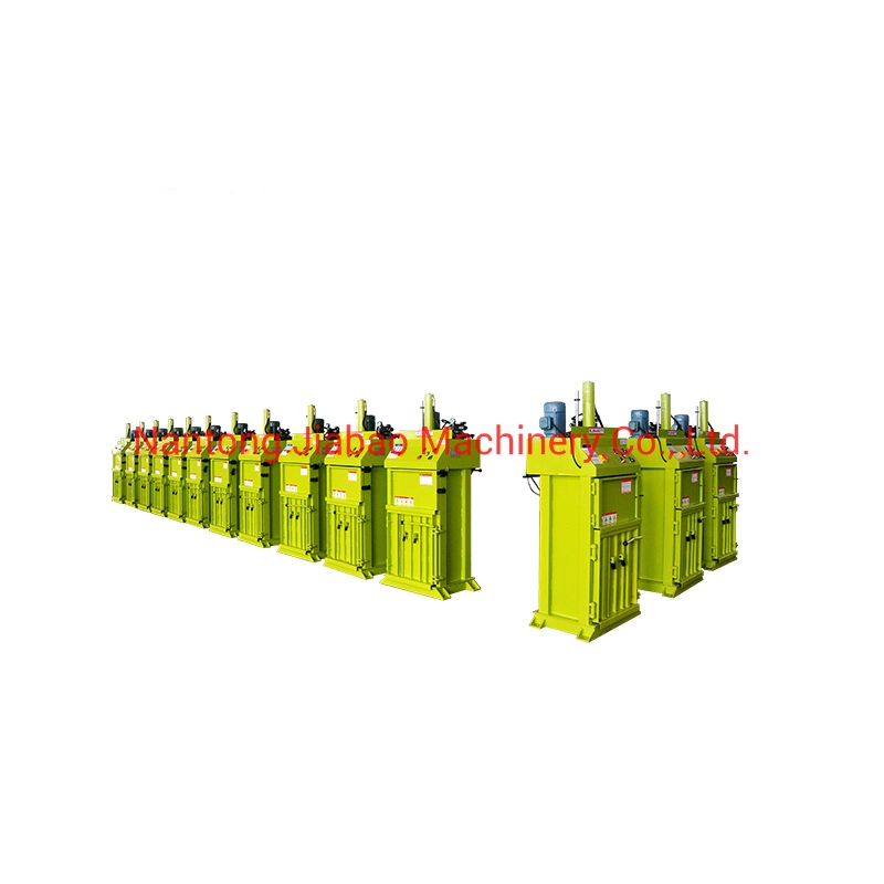 Hot Sale Small Vertical Copmact Baler for Waste Paper, Carton, Film, Outer Packaging Material