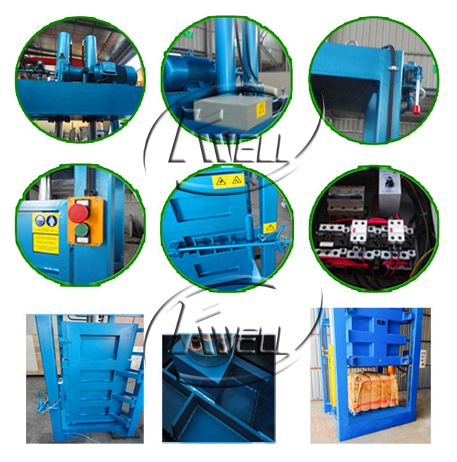 Fiber Palm Baler/Coconut Fiber Hydraulic Baler/Cotton Fibre Baling Machine for Baling Cartons, Cotton Yarn, Plastic, Wood